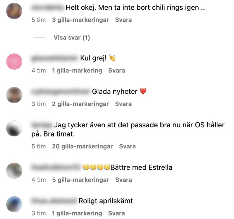 Foto: Skärmavbild Instagram/@estrellasverige Foto: Skärmavbild Instagram/@estrellasverige